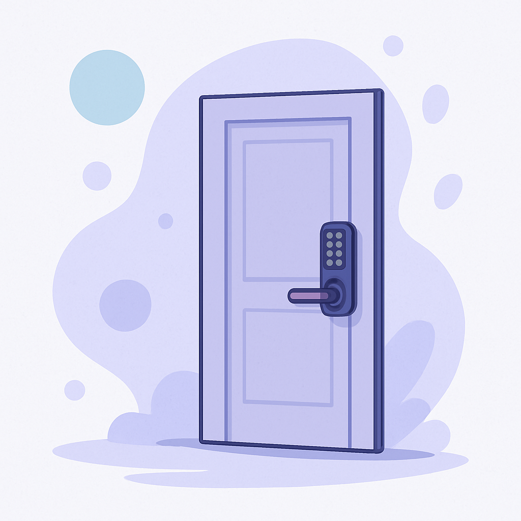 Smart Lock Illustration